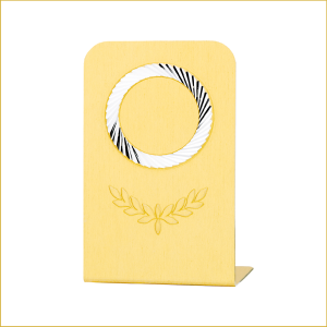 Alumiiniplaketti Gold