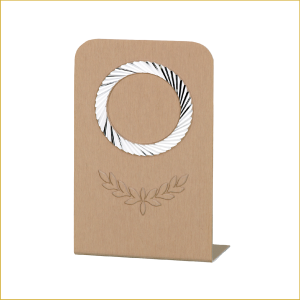 Alumiiniplaketti Bronze