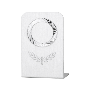 Alumiiniplaketti Silver